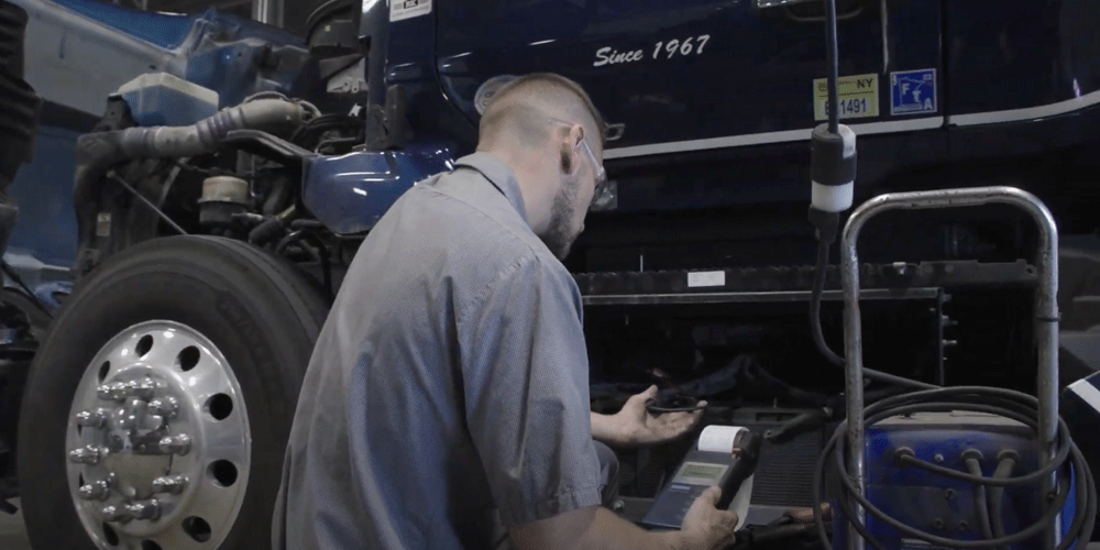 How To Become A Diesel Mechanic College Vs On The Job Training Pros   TylerFixingTruck 